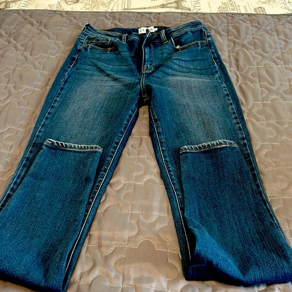 Cello jeans.  Worn once.